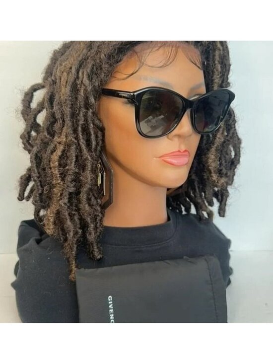 New Authentic GIVENCHY Black /Grey /Gold Acetate Frame Sunglasses -GV7198S